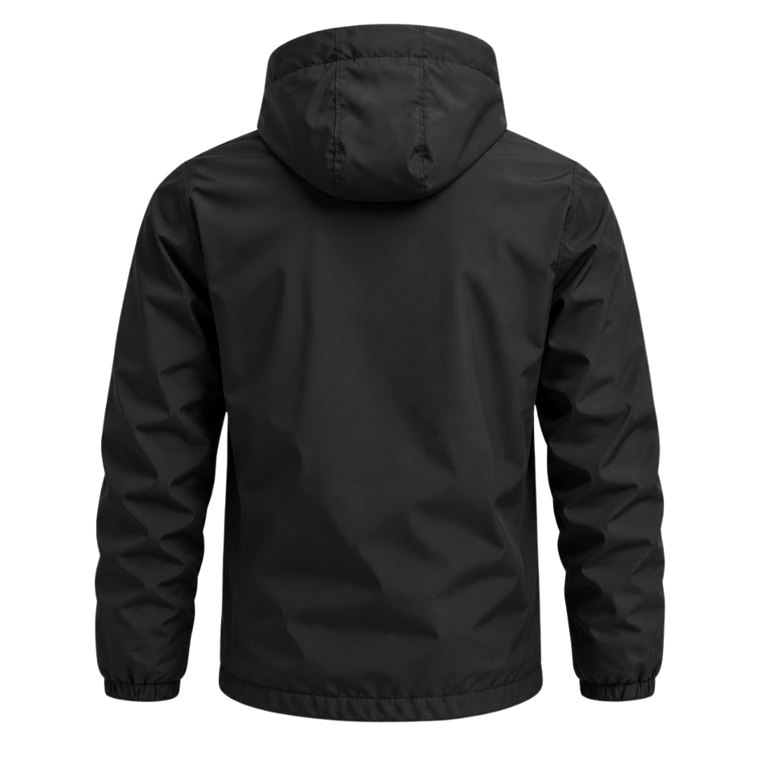 Men's High-Quality Hooded Windbreaker