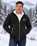 Men’s Warm Sherpa Lined Hooded Jacket